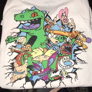 Nickelodeon Jersey Button Down